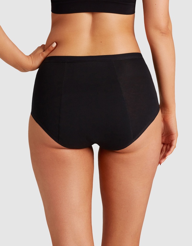 Love Luna - 3 Pack Women's Cotton Period Full Brief