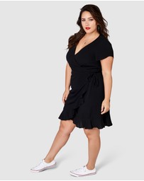 Sunday In The City - My Wave Wrap Dress