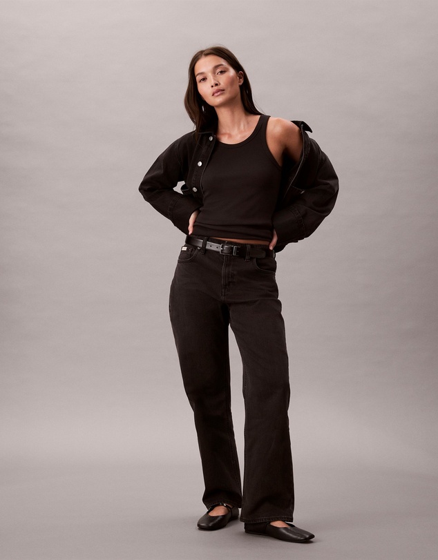 Calvin Klein Jeans - High Rise Straight Jeans