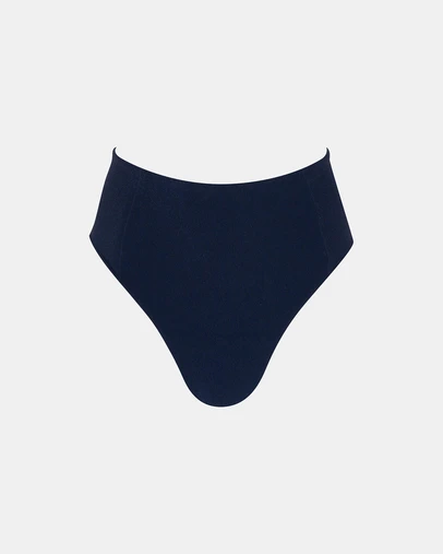 Sol Sana - Calypso High Rise Bikini Bottom Nero