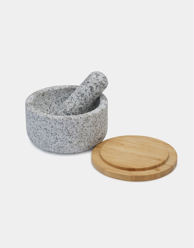 Joseph Joseph - Dash™ Pestle & Mortar with Bamboo Lid