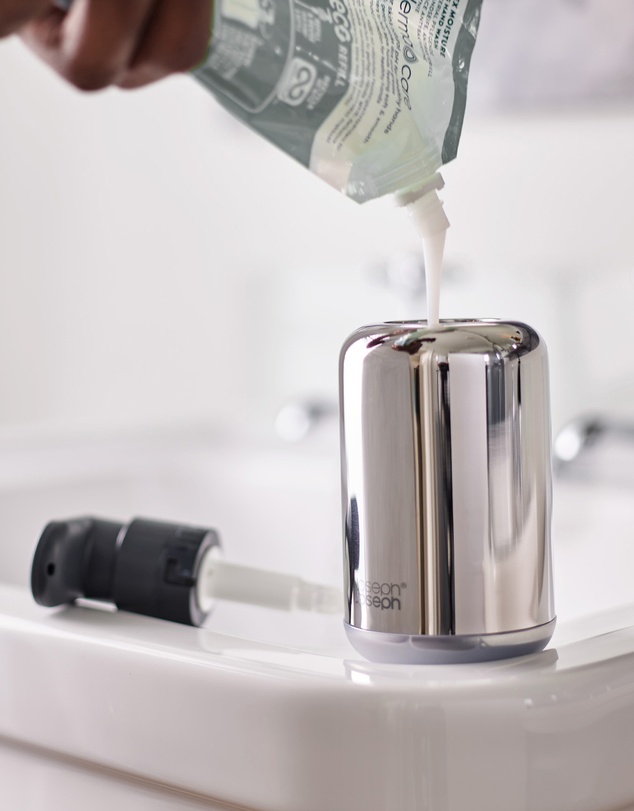 Joseph Joseph - EasyStore™ Luxe Stainless Steel Soap Pump