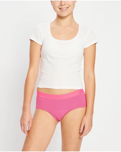 Modibodi - Teen Hipster Boyleg Moderate Absorbency