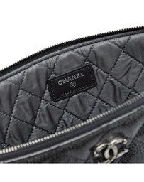 Pre-Loved by Azura Reborn - Pre-Loved Large Quilted Iridescent Patent O Case Clutch