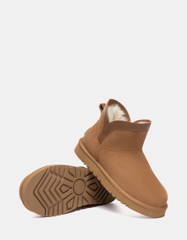 EVERAU - Australian Shepherd Ugg Mini Wintra Cow Suede Upper UGG Boots