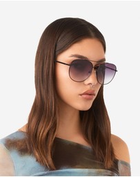 Hawkers Co - HAWKERS - Black Iron SWAG Sunglasses for Men and Women UV400