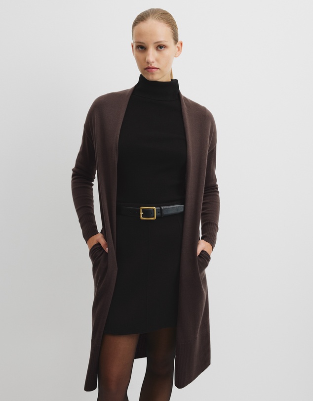 Country Road - Lightweight Merino Longline Cardigan