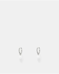 MIMCO - Purete Charm Hoop Earrings