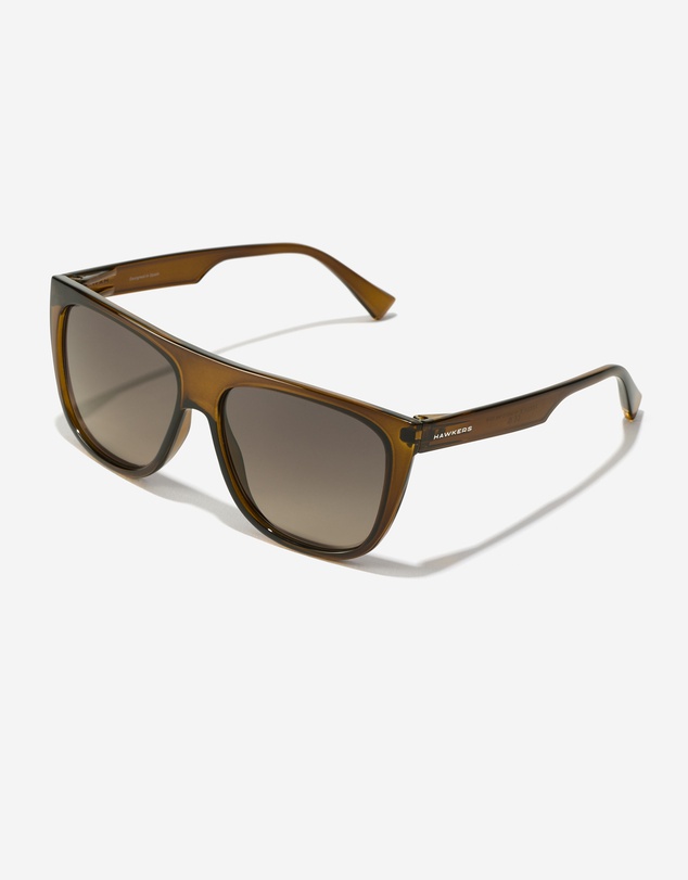 Hawkers Co - Hawkers - Runway - camel smoky black  Sunglasses for Men and Women UV400