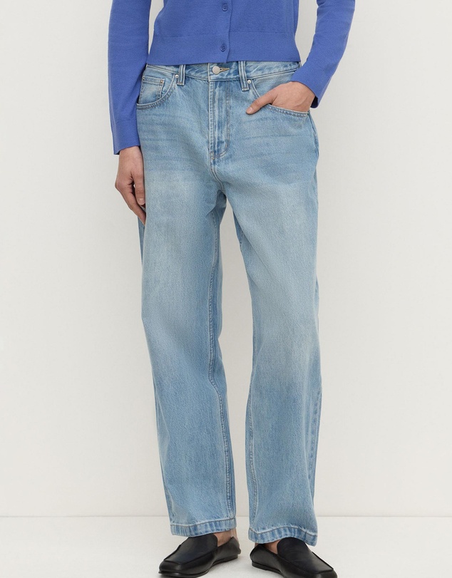 Assembly Label - Relaxed Tapered Jeans