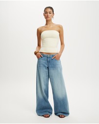 Cotton On - Low Rise Wide Jeans