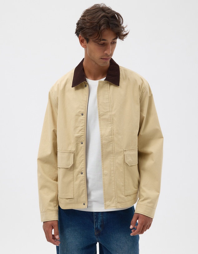 AERE - Collared Barn Jacket