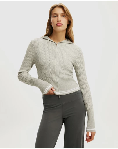 Cotton On - Everfine Hooded Knit