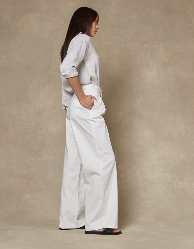 DRICOPER DENIM - Maya Ivory Wide Leg Pants