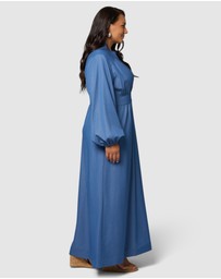 Sunday In The City - Endless Road Maxi Dress