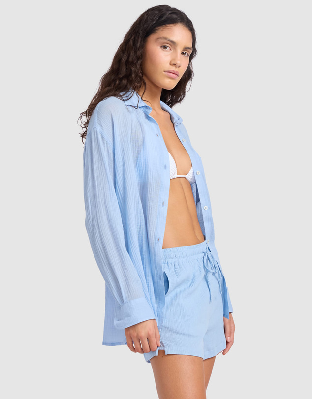 Seafolly - Crinkle Gauze Shirt