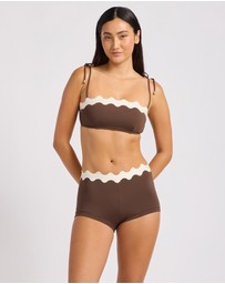 Seafolly - Ric Rac Bustier Bandeau Bikini Top