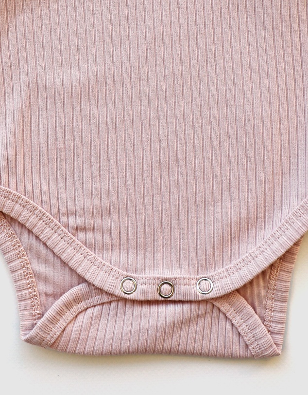 WITH LOVE FOR KIDS - Shimmy Wide Rib Tank Onesie - Babies