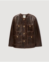 Sandro - Jerem Leather Jacket