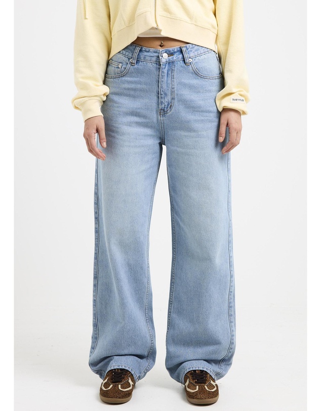 Subtitled - Tayla High Straight Denim Jeans