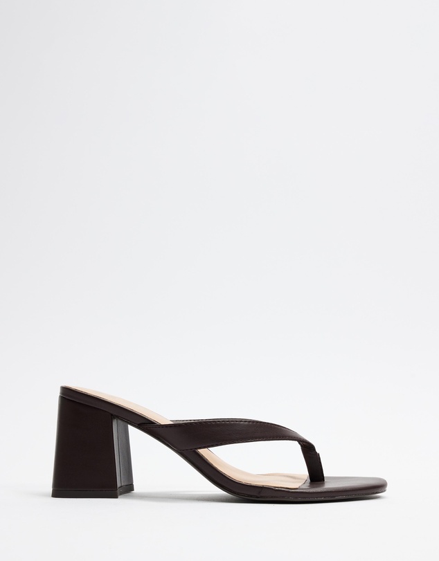 Dazie - Julia Block Thong Heels