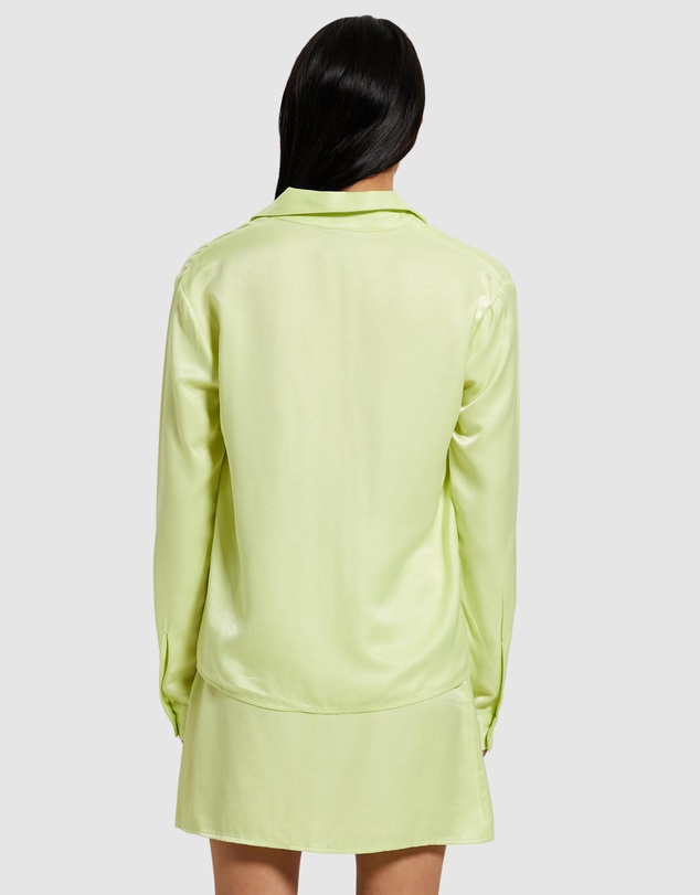Alice In The Eve - Erin Silky Plunge Shirt