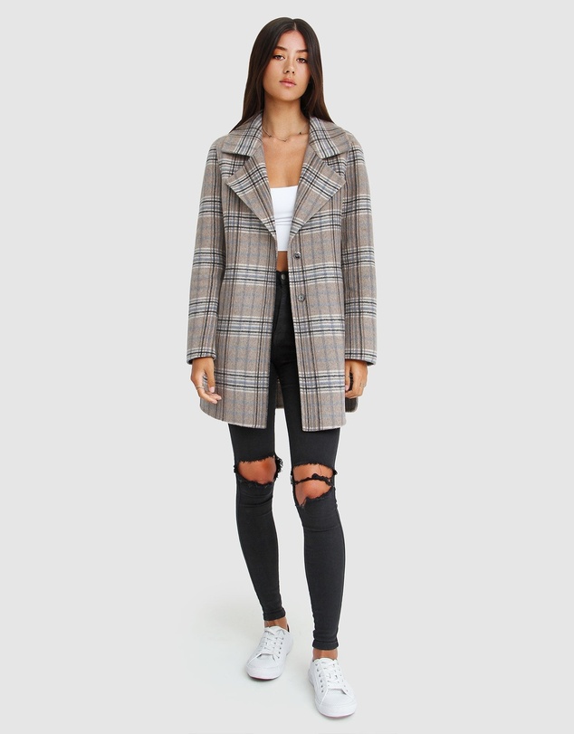 Belle & Bloom - Ex-Boyfriend Wool Blend Coat