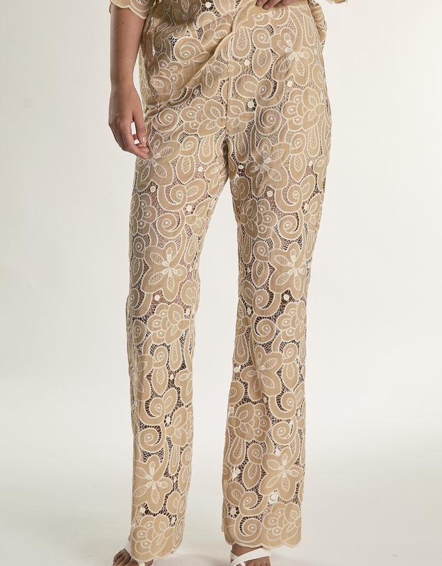 Glamorous - High Waisted Flared Trousers