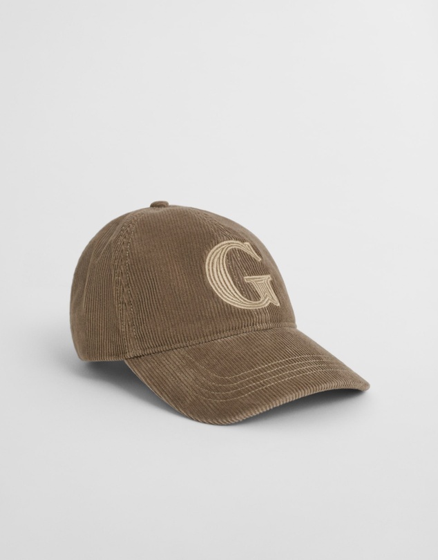 Gant - G Embroidered Corduroy Cap