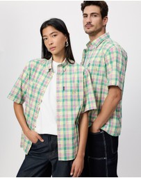No Problemo - Alieno Embroidered SS Check Shirt