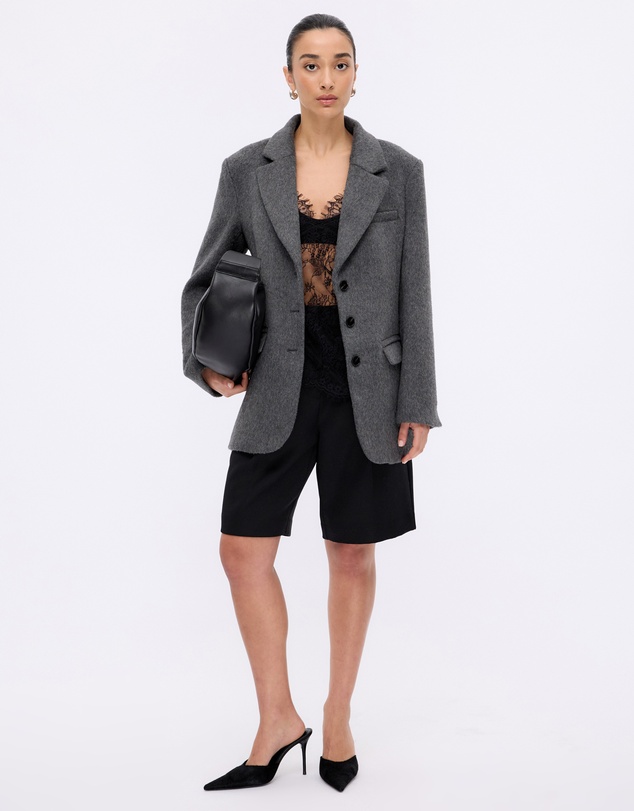 Minima Esenciales - Kiara Brushed Wool Jacket