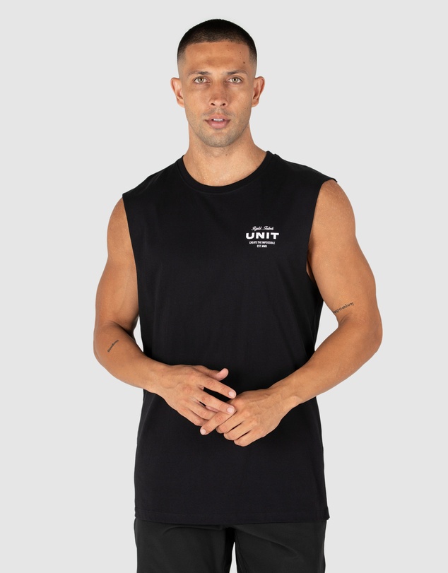 UNIT - UNIT Mento Mens Muscle Tee