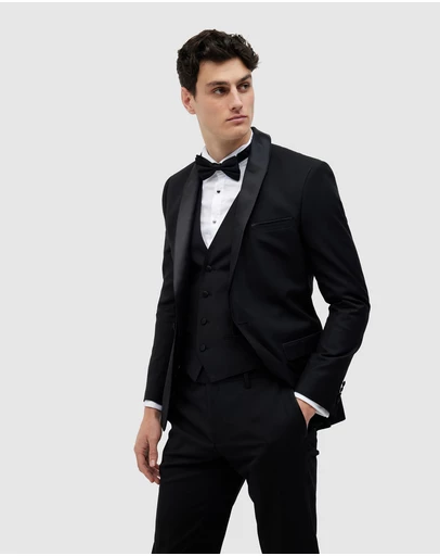 Politix - Charlton Detachable Shawl Collar Tuxedo