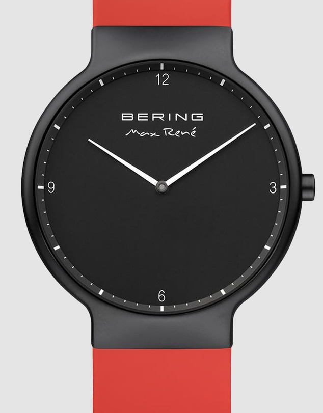 Bering - Gents Max René 40mm Black Red Watch