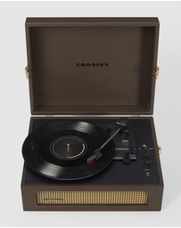 Crosley - Crosley Voyager Bluetooth Portable Turntable - Cocoa