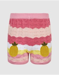 Rock Your Kid - La Mer Crochet Shorts - Kids-Teens