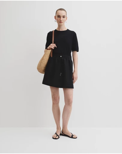 Country Road - Pull On Linen Skirt