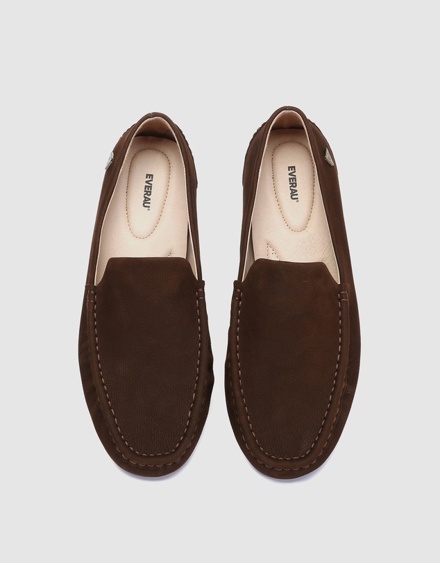 EVERAU - EverAU Ugg Morris Men Cow Leather Upper Moccasins