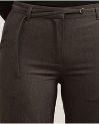 Atmos&Here - Rumi Straight Leg Trousers With Belt