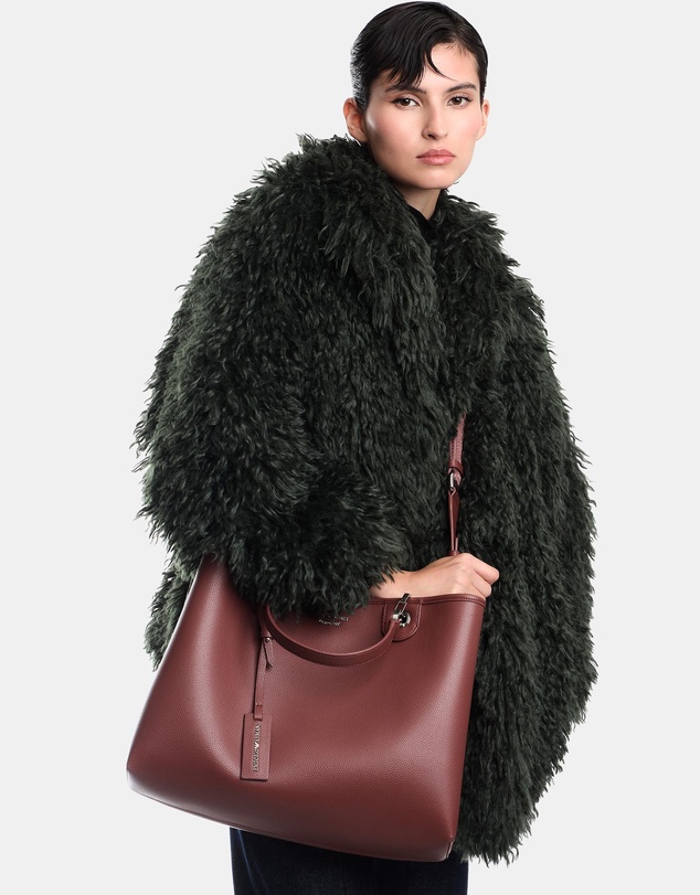 Emporio Armani - Simil Cervo Shopping M Bag