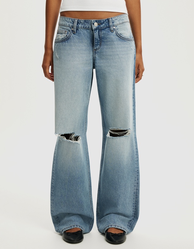 Cotton On - Low Rise Straight Jeans