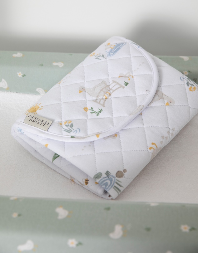 Living Textiles - Waterproof Travel Change Mat - Goosey Goosey