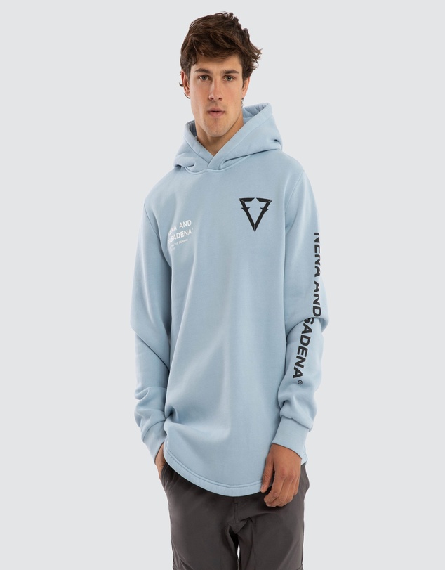 Nena & Pasadena - Track Dual Curved Hoodie