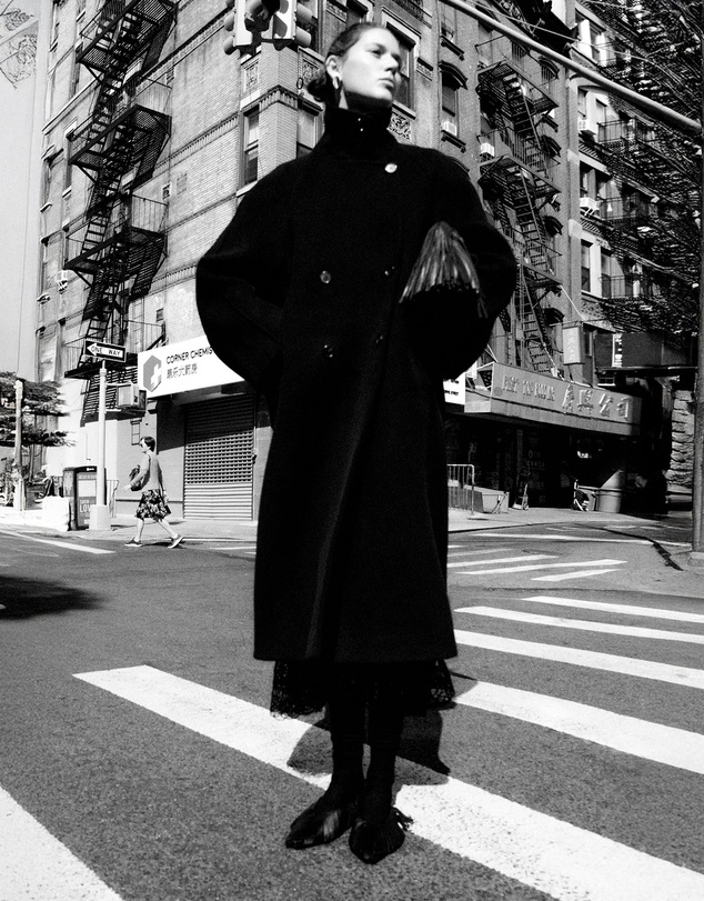 COS - Oversized Double-Breasted Wool Coat