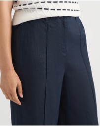 David Lawrence - Imogen Linen Wide Leg Pants