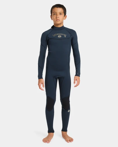Billabong - Boys 8 to 16 3/2Mm Absolute Back Zip Long Sleeve Fullsuit