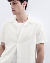 UNISON - Jacquard Regular Fit Shirt
