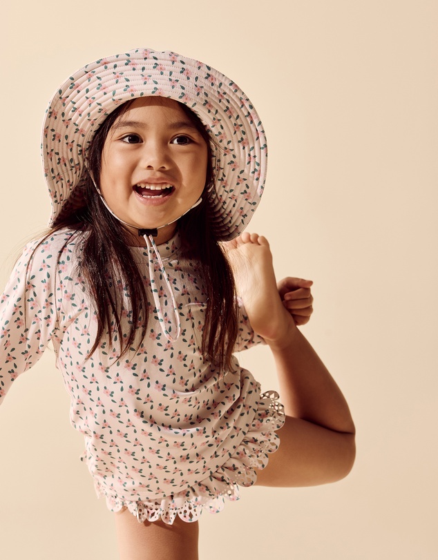 Wilson & Frenchy - Cutwork Rashie Swimset - Babies-Kids