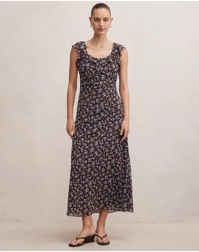 Forever New - Paige Ruffle Midi Dress