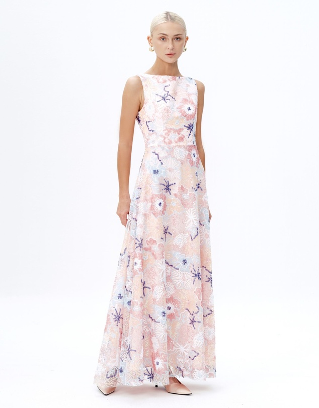 JUSTIN TONG - Jessica Beaded Gown